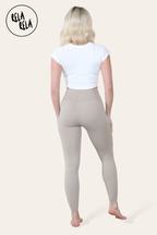 High Waisted Sculpting Leggings in Grey