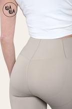 High Waisted Sculpting Leggings in Grey
