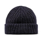 The Beanie in Navy Alpaca