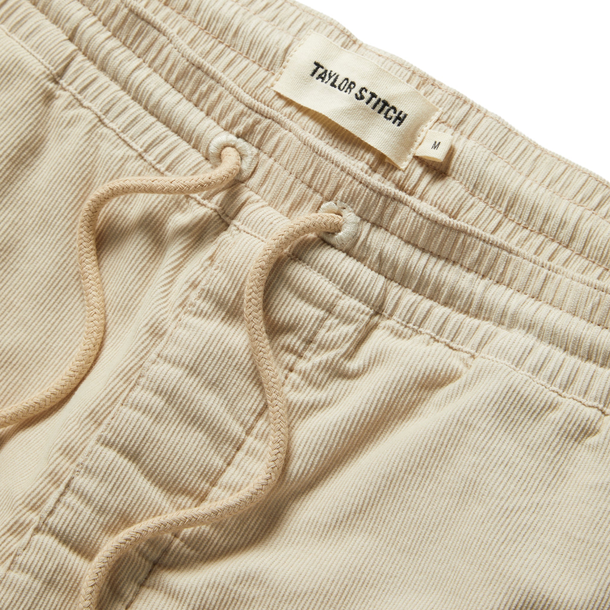 The Apres Short in Natural Pinwale