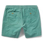 The Apres Short in Ocean Pinwale