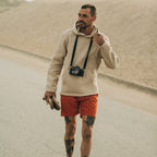 The Apres Short in Rust Pinwale