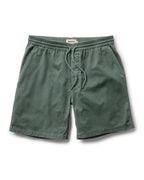 The Apres Short in Organic Deep Sea Foundation Twill
