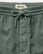 The Apres Short in Organic Deep Sea Foundation Twill