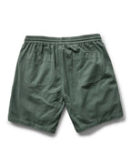 The Apres Short in Organic Deep Sea Foundation Twill