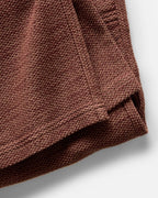 The Breakwater Pant in Black Cherry Sashiko