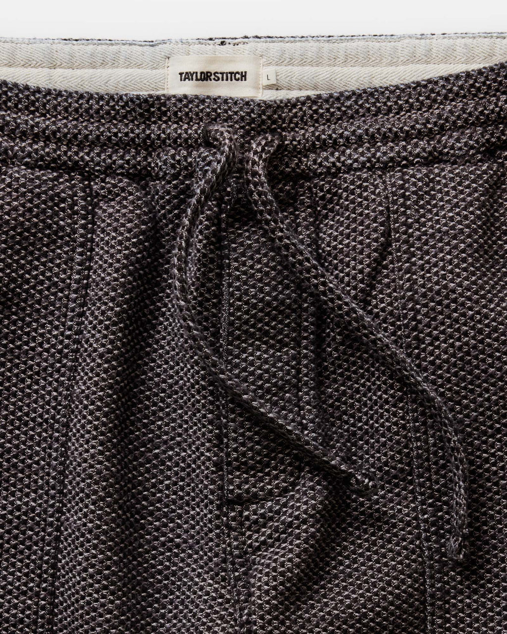 The Breakwater Pant in Charcoal Sashiko