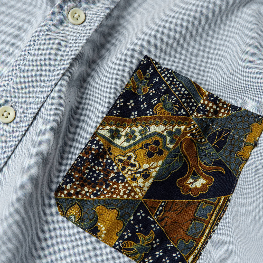 The Atelier and Repairs Jack in Washed Blue Oxford