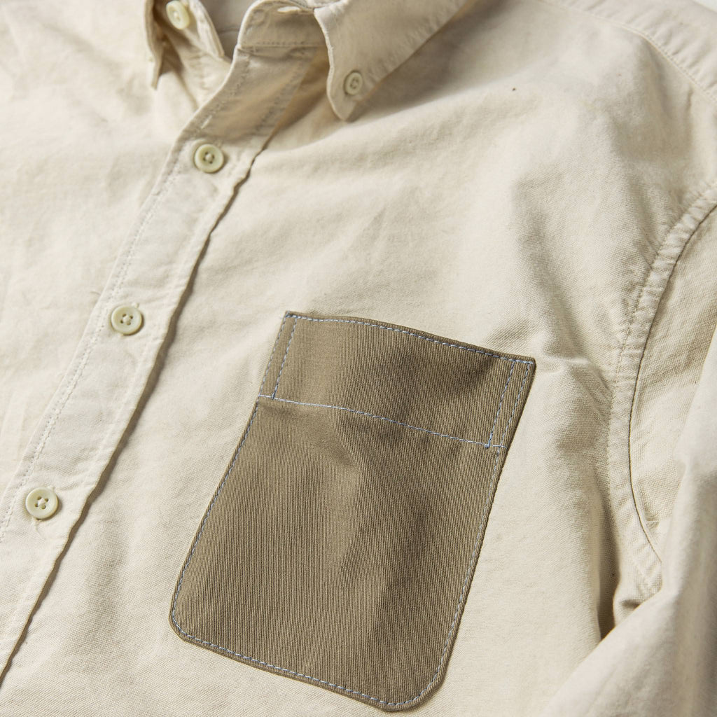 The Atelier and Repairs Jack in Washed White Oxford