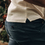 The Apres Short in Navy Hemp