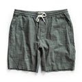 The Apres Short in Olive Pin Dot