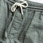 The Apres Short in Olive Pin Dot