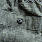 The Apres Short in Olive Pin Dot