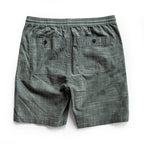 The Apres Short in Olive Pin Dot