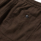 The Apres Short in Espresso Hemp