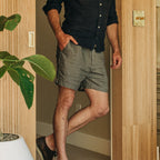 The Apres Short in Ash Hemp