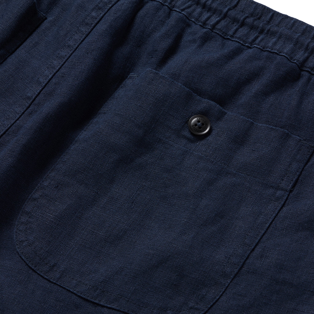 The Apres Short in Navy Hemp