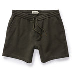 The Apres Short in Army Waffle