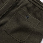 The Apres Short in Army Waffle