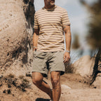 The Apres Short in Arid Eucalyptus Micro Cord