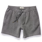 The Apres Short in Charcoal Waffle