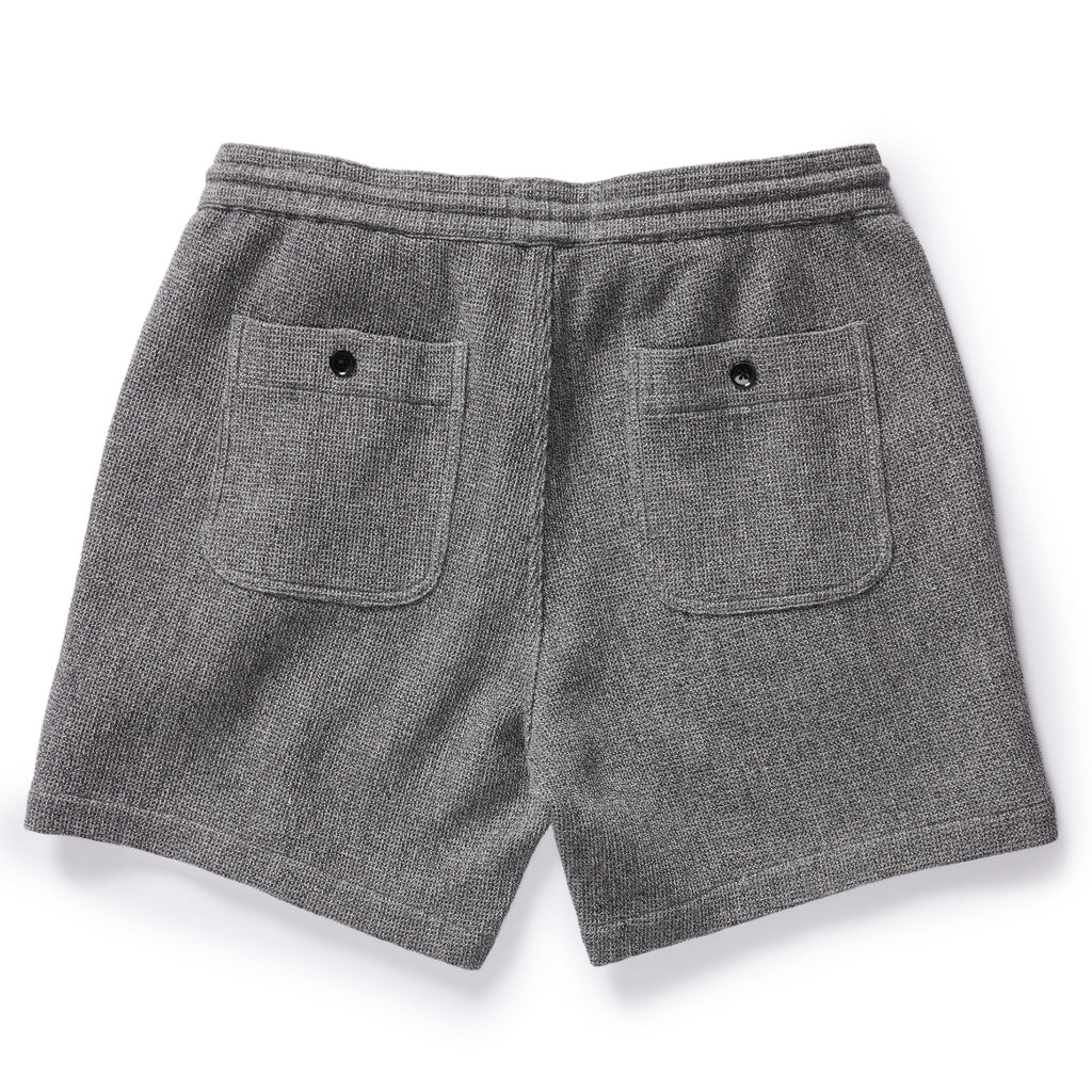 The Apres Short in Charcoal Waffle
