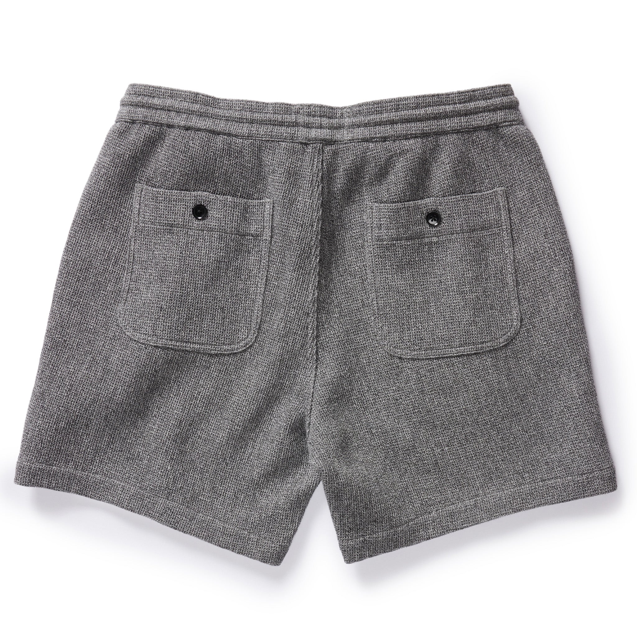 The Apres Short in Charcoal Waffle