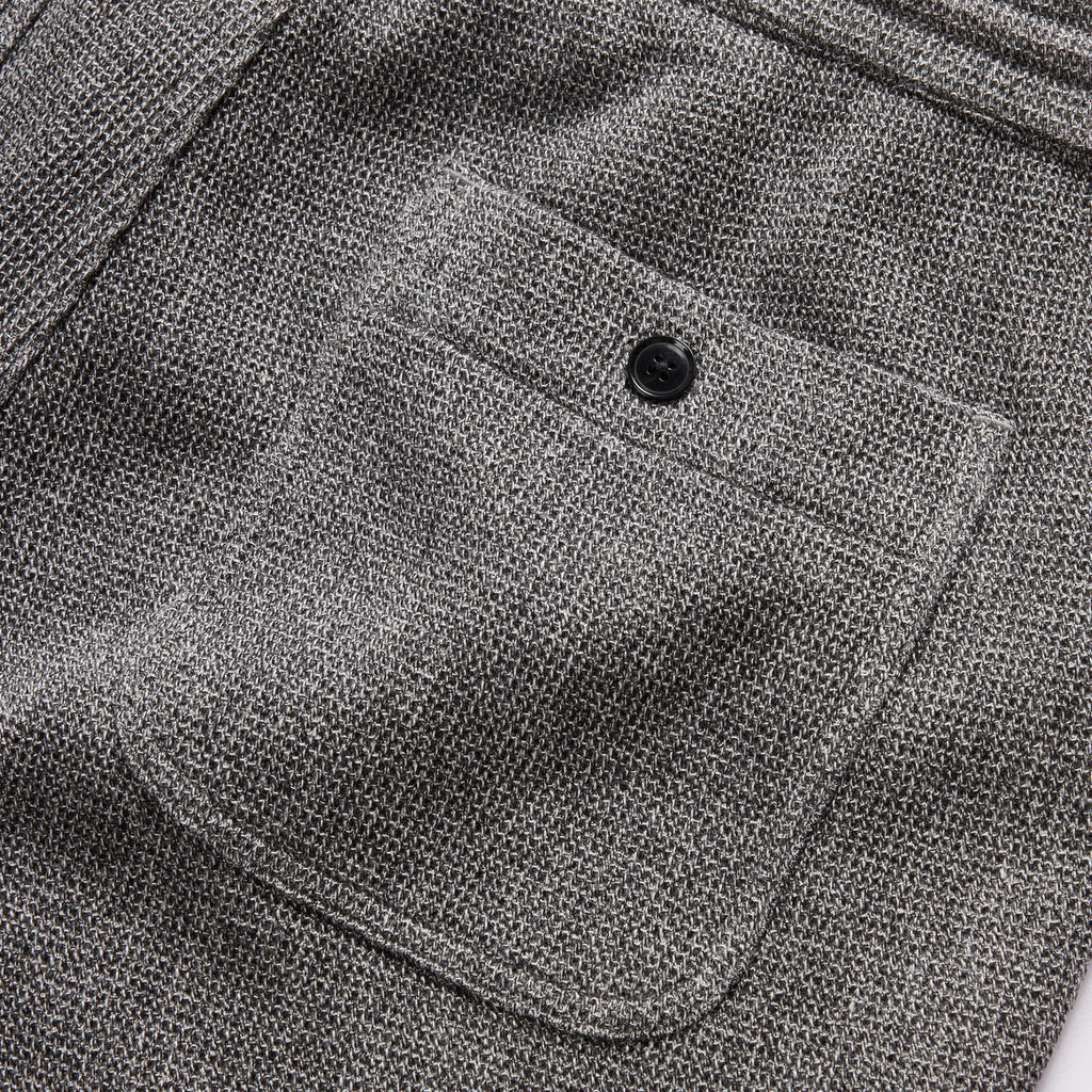 The Apres Short in Charcoal Waffle