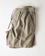 The Apres Short in Heather Moss Pincord