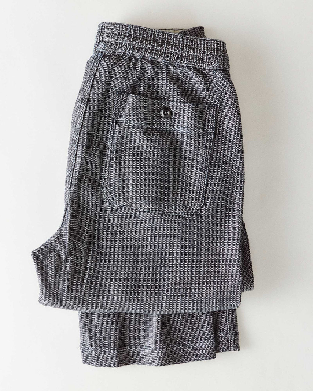 The Breakwater Pant in Rinsed Indigo Stripe