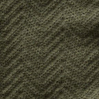 The Button Down Polo in Cilantro Herringbone