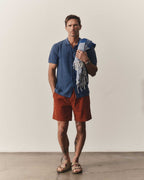 The Apres Short in Heather Chili Pincord