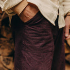 The Breakwater Pant in Nutmeg Donegal