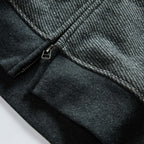 The Apres Zip Hoodie in Graphite French Terry Twill