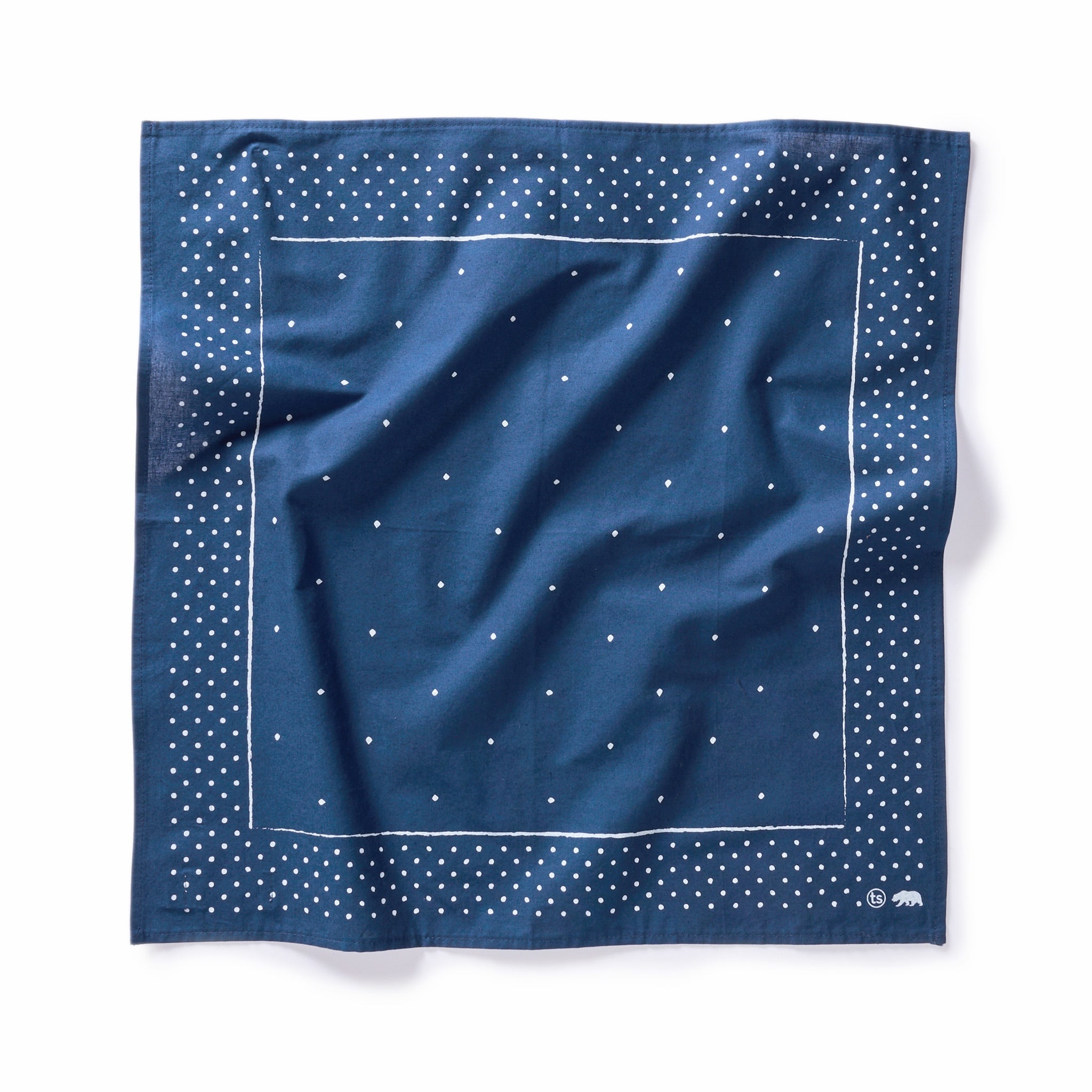 The Bandana in Heritage Blue
