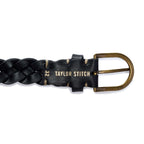 The Braided Belt in Black
