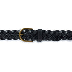 The Braided Belt in Black