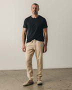 The Apres Pant in Natural Sashiko
