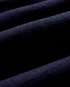 The Apres Zip Hoodie in Rinsed Indigo Terry