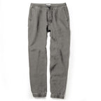 The Apres Pant in Charcoal Double Cloth ('21)
