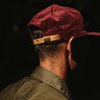 The Ball Cap in Burgundy Cord