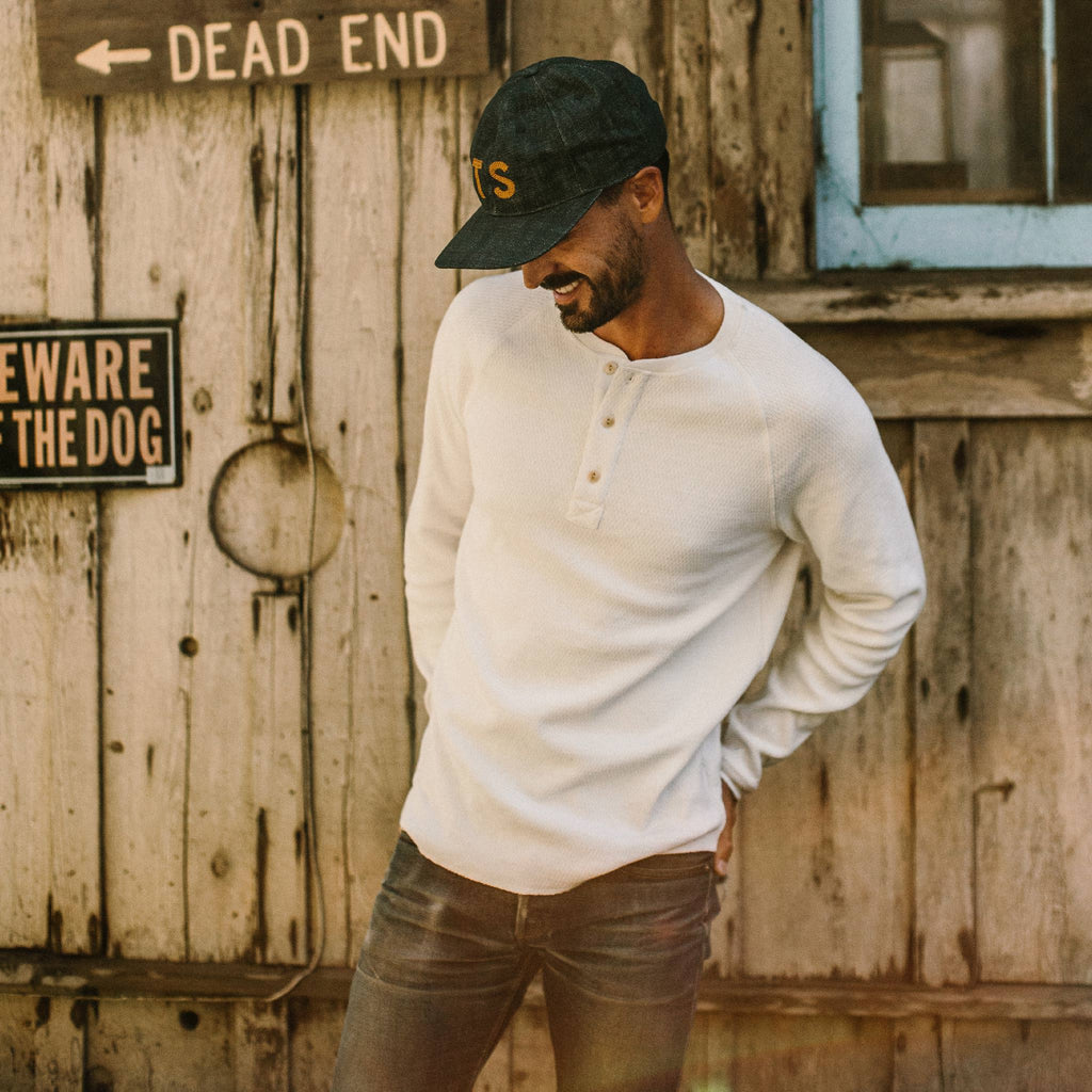 The Ball Cap in Organic Denim