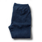 The Apres Pant in Indigo Waffle