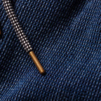 The Apres Pant in Indigo Waffle