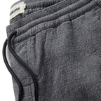 The Apres Pant in Heather Grey Double Cloth