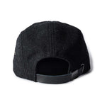 The 5-Panel Cap in Heather Coal Wool Blend