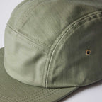 The 5-Panel Cap in Field Olive Reverse Sateen