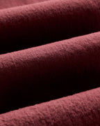 The Apres Pant in Burgundy Double Cloth