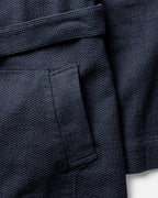 The Apres Robe in Navy Sashiko