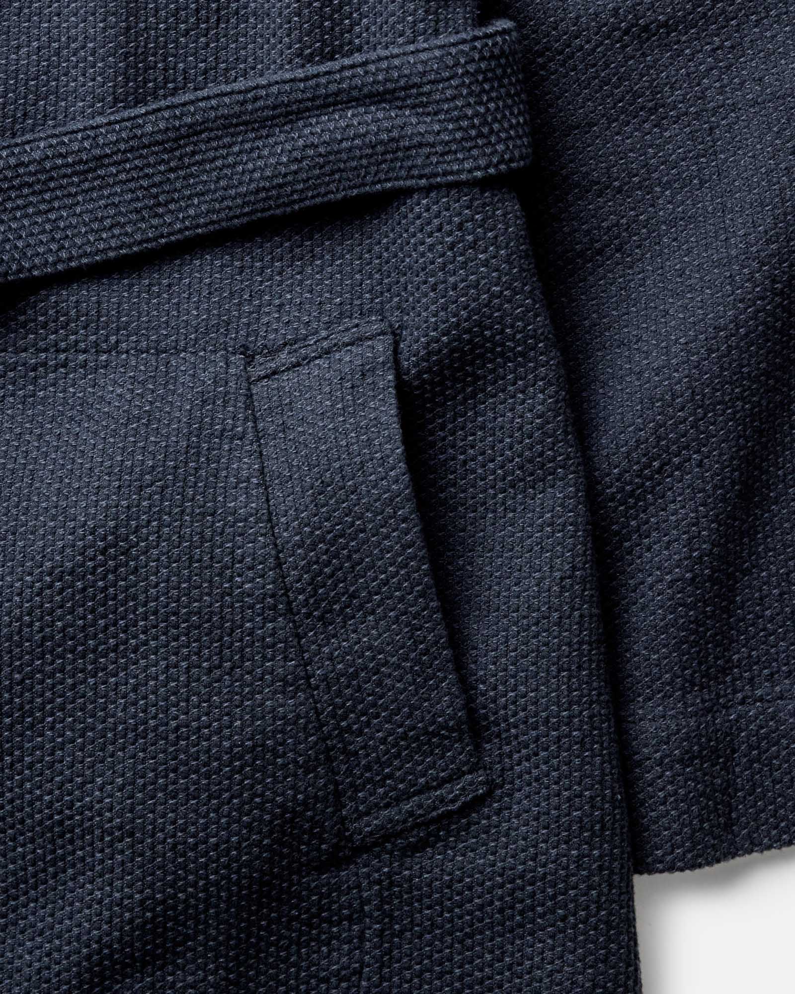 The Apres Robe in Navy Sashiko